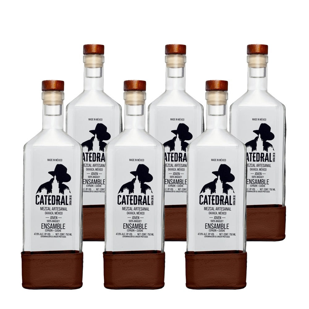 Catedral Mezcal Ensamble Cuishe + Espadín 750ml 6 Pack