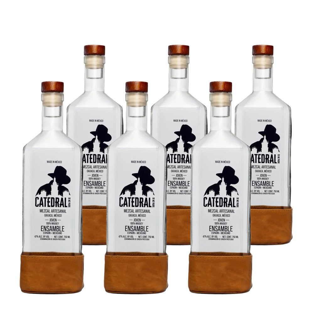 Catedral Mezcal Ensamble Mexicano + Espadín 750ml 6 Pack
