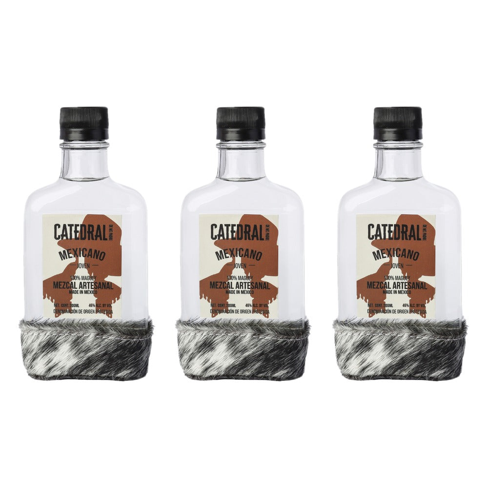 Catedral Mezcal Mexicano Mini 200ml 3 Pack
