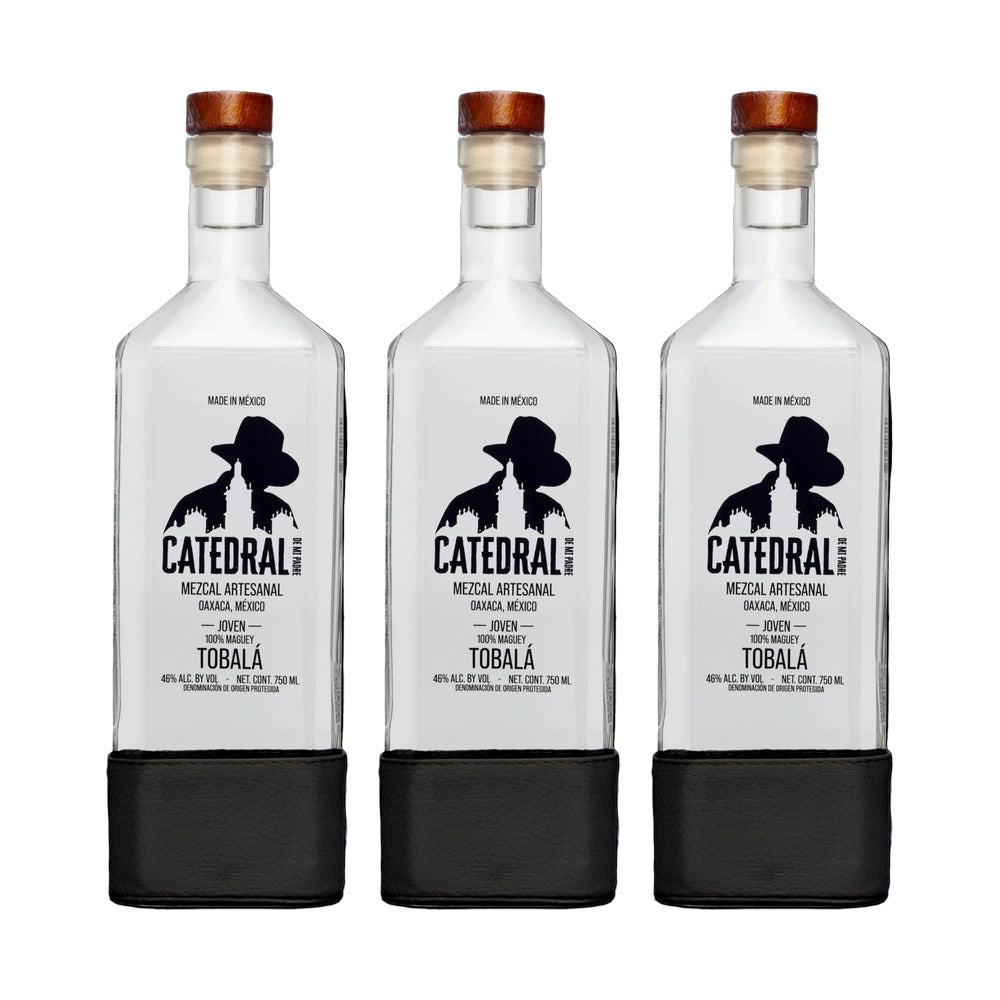 Catedral Mezcal Tobalá 750ml 3 Pack