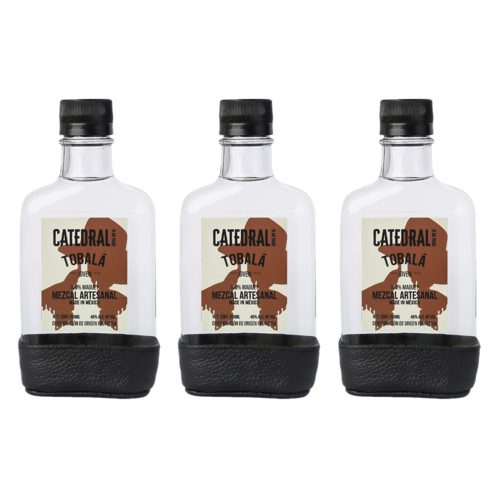 Catedral Mezcal Tobalá Mini 200ml 3 Pack